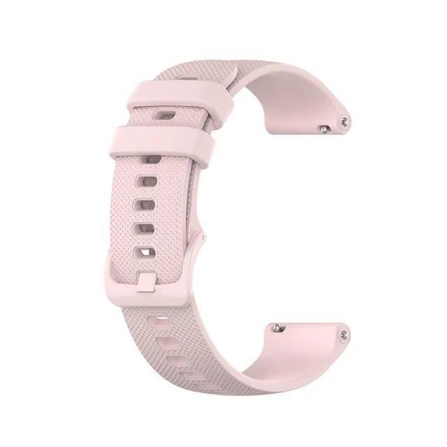 image-Samsung Galaxy Watch 20mm Silicone Strap - Replacement Band 20mm
