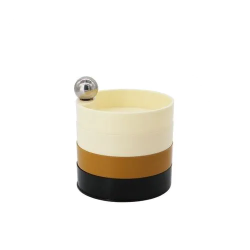 image-Nordic Style Revolving Jewelry Storage Box - Rotating Tiers