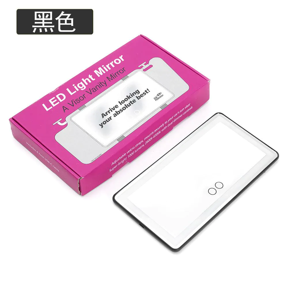 image-Mantis Car Sun Visor LED Makeup Mirror - Dimmable