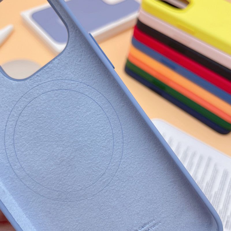 image-iPhone 13 Pro Max MagSafe Case - Liquid Silicone Apricot 