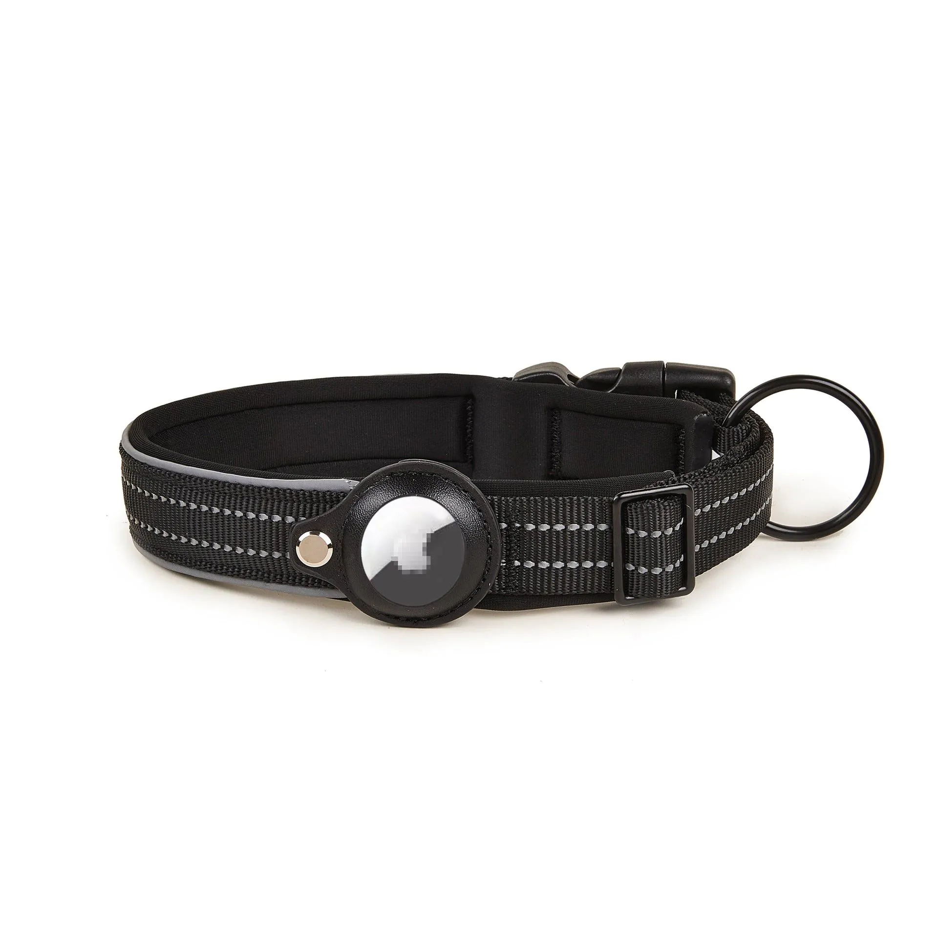 image-Wanda Pet Collar Tracker XL - Grass Green Nylon