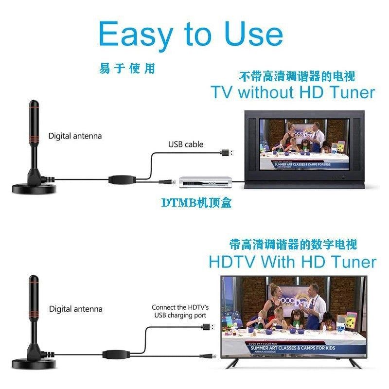 image-Wanda P14 Digital TV Antenna 38dBi DVB-T2