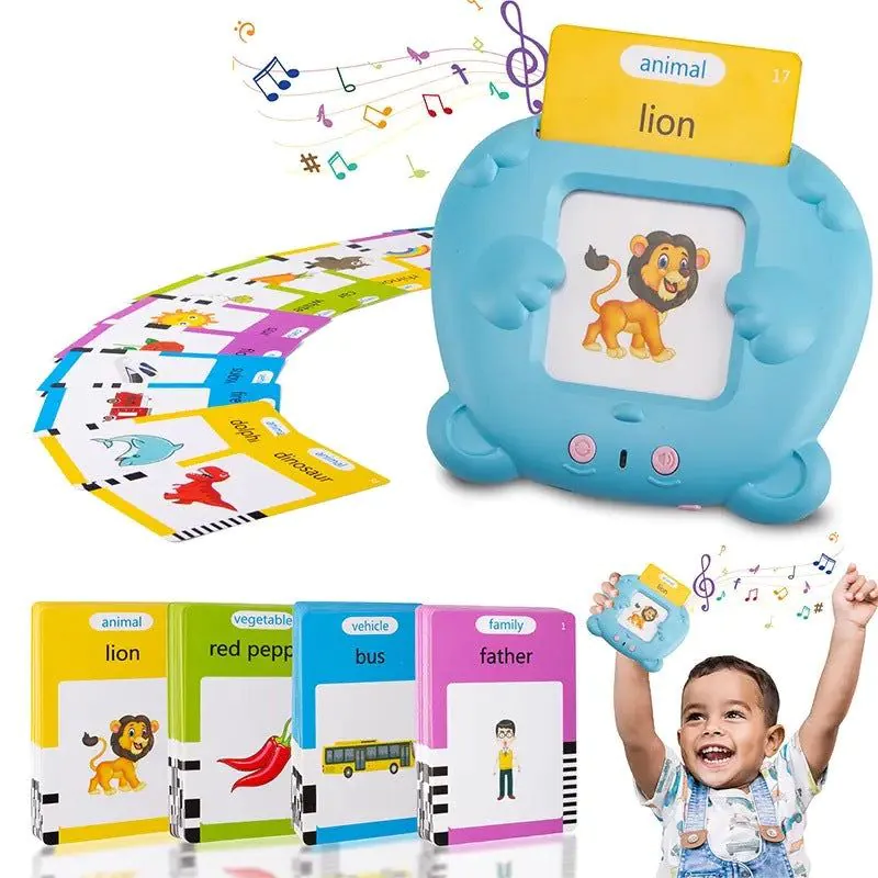 image-Cross-border Early Ed Flashcard Reader - Spanish, 112 Cards, Plastic