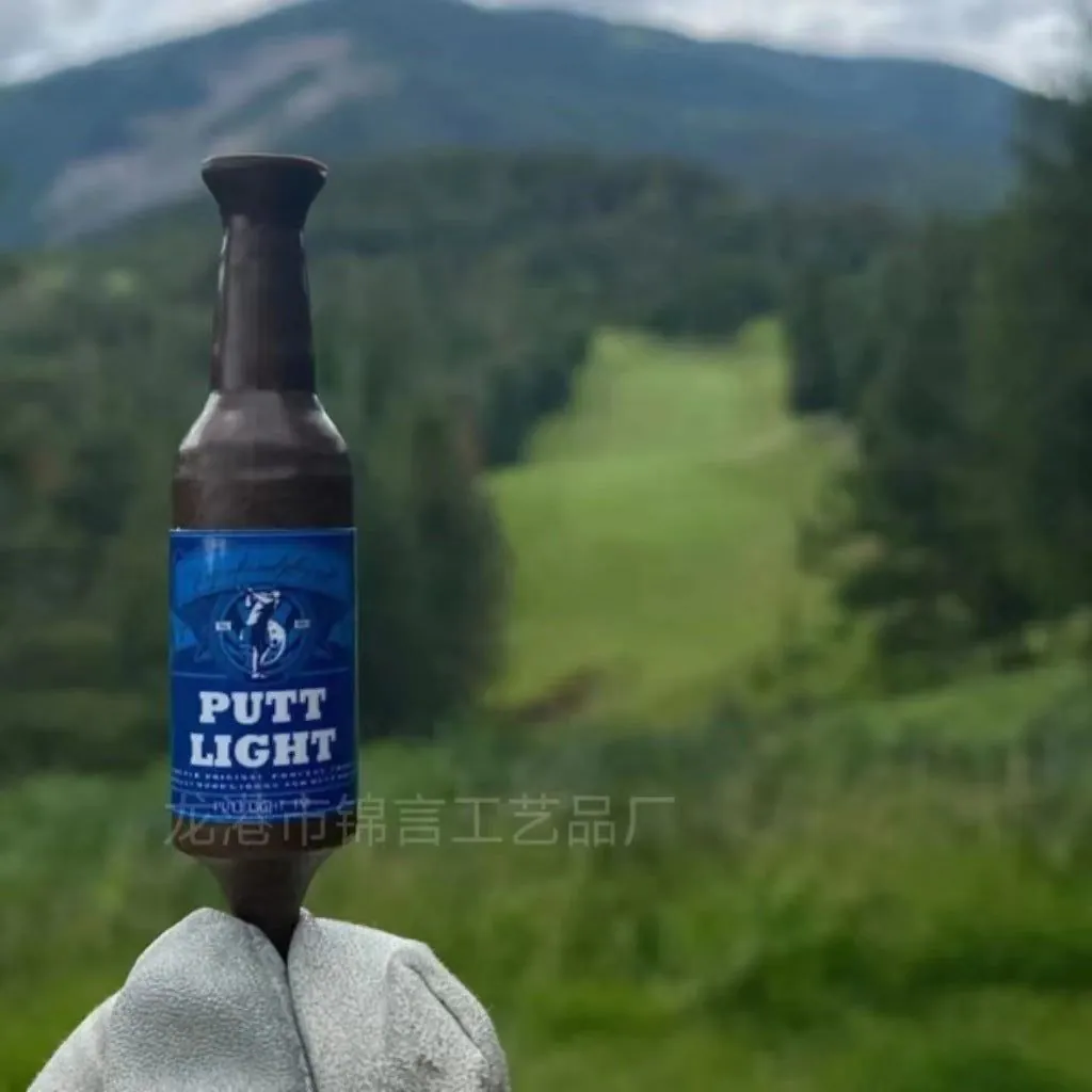 image-Mini Beer Bottle Golf Tees - Plastic Ball Tee