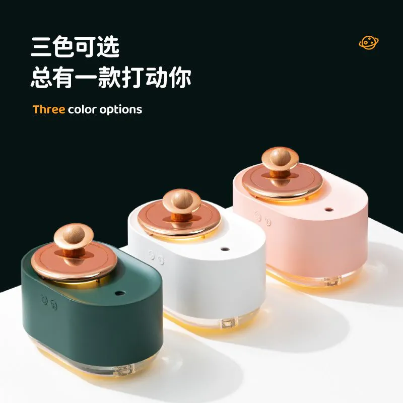 image-blackbanana Rotating Planet Humidifier - Pink USB