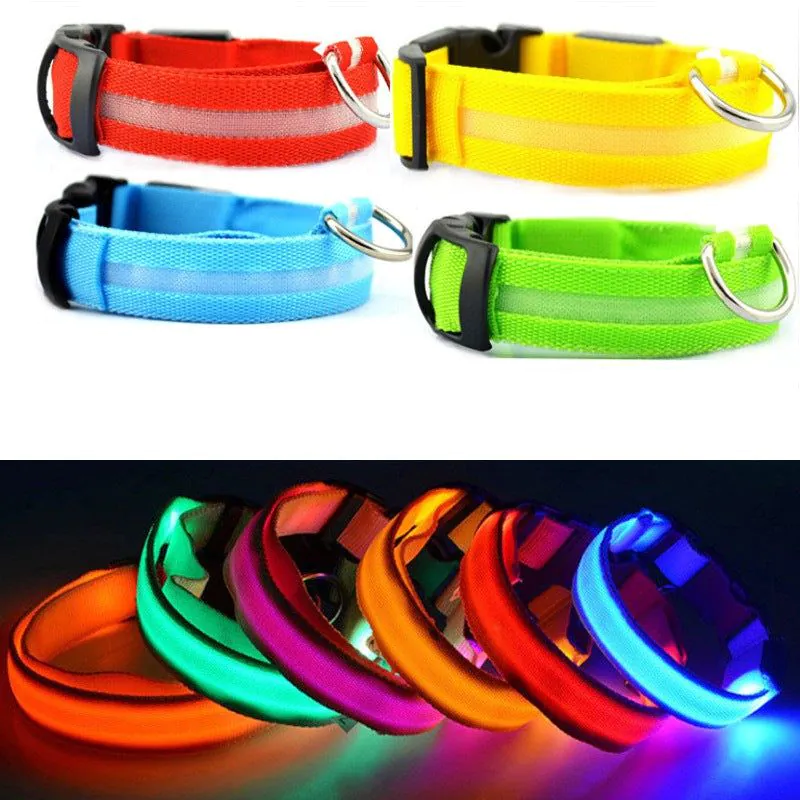 image-Si Sheng LED Dog Collar - Light Up XL