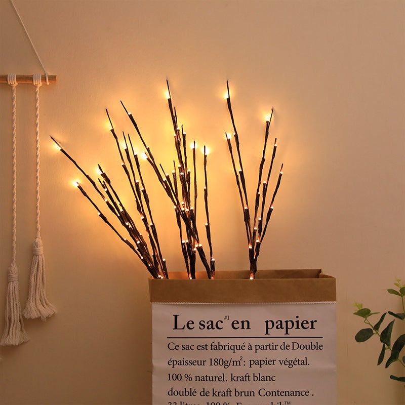 image-LED Branch Light String - 20 Lights Indoor Decor