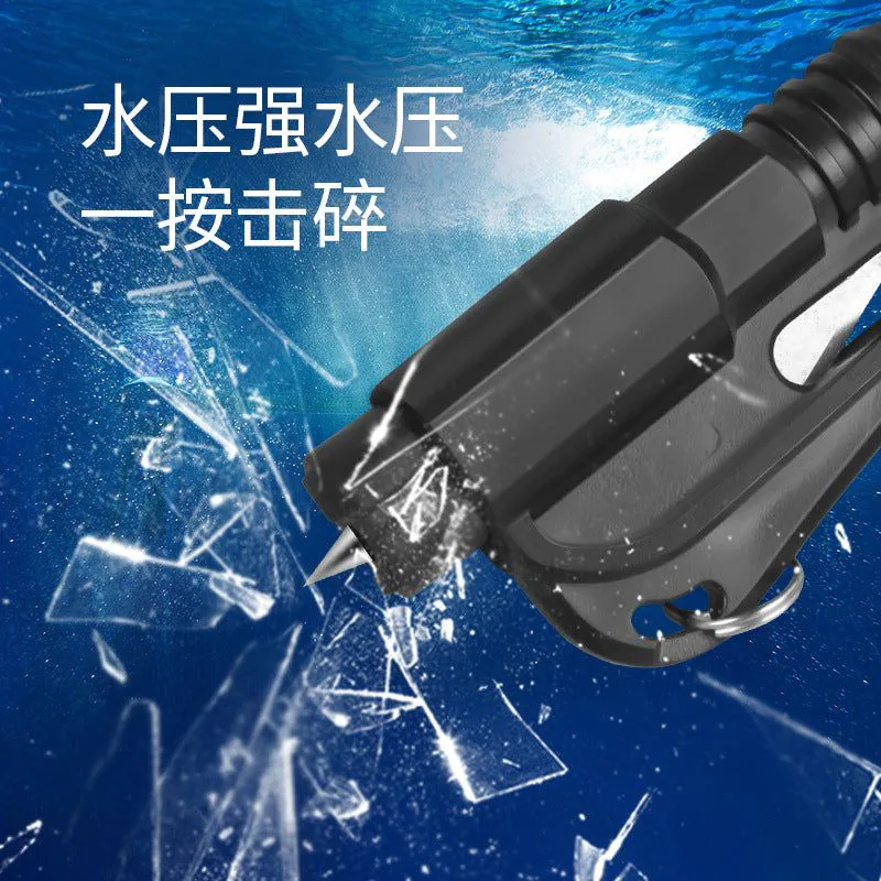 image-Car Key Chain Emergency Hammer - Window Breaker