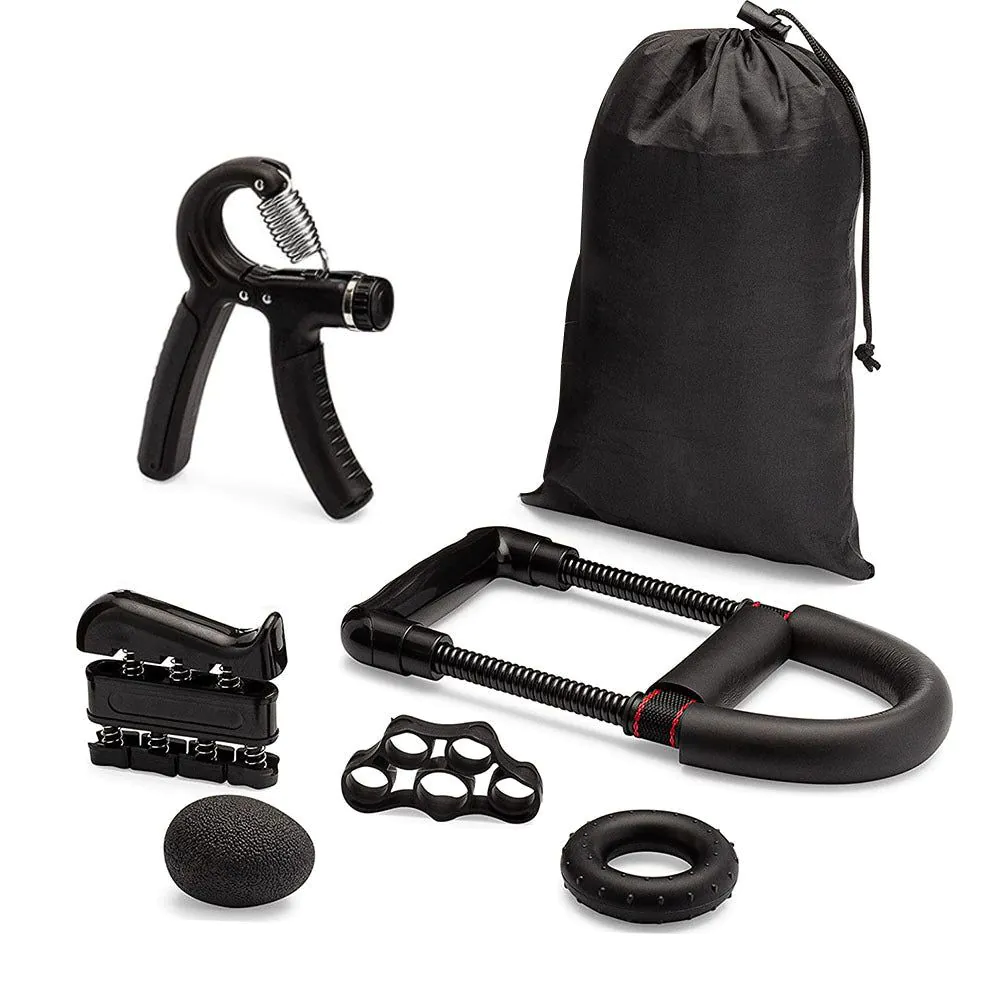 image-Wrist Strength Trainer Grip - Stainless Steel 