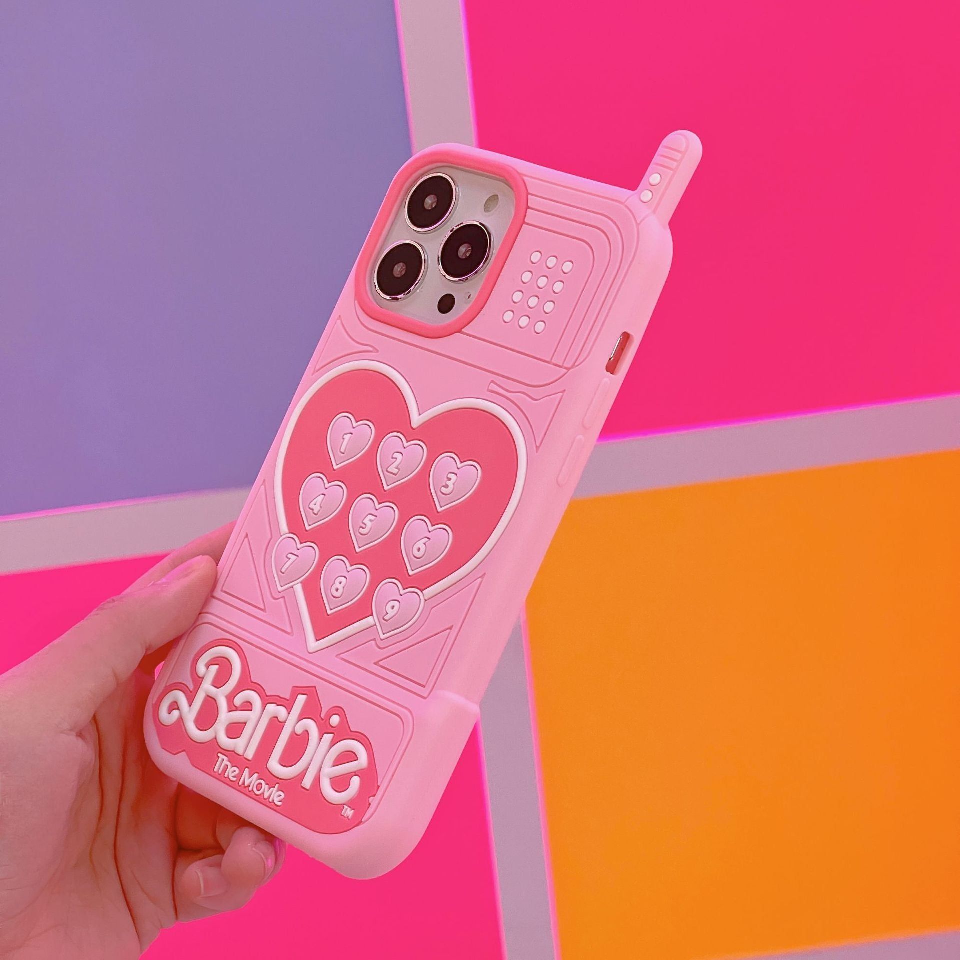 image-Barbie Love Silicone Case for iPhone 13/14/15 Pro Max 