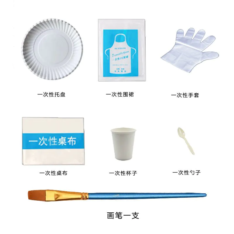 image-Fluid Bear DIY Paint Pigment Kit - 6 Colors