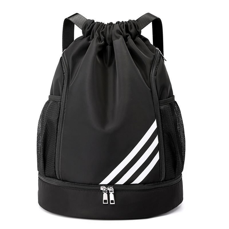image-Lynn Paul Sports Backpack - Orange Stripe Waterproof