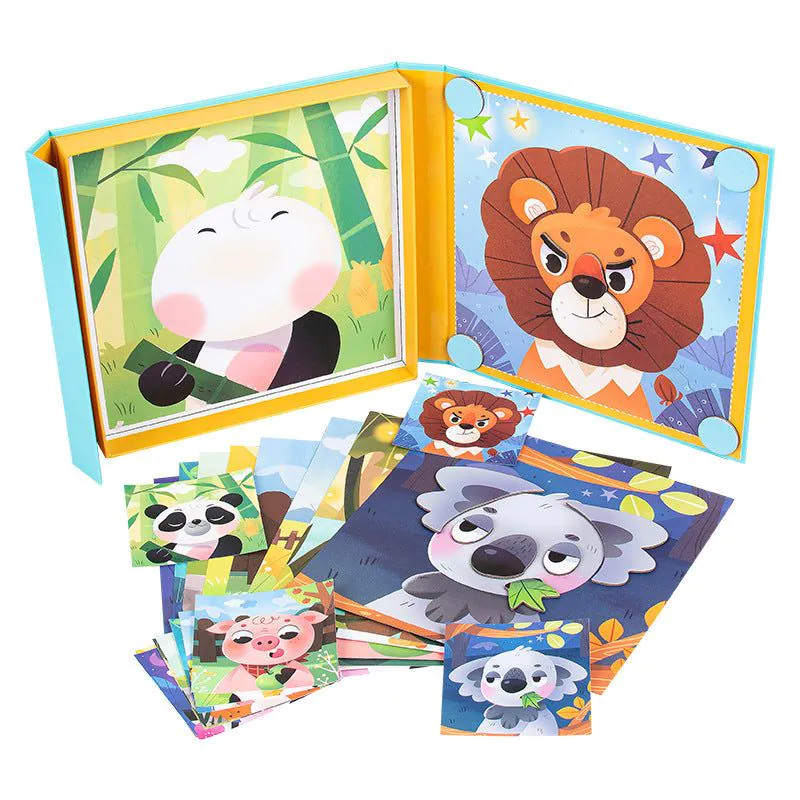 image-Children's Sticker Book - Quiet Paste Montessori