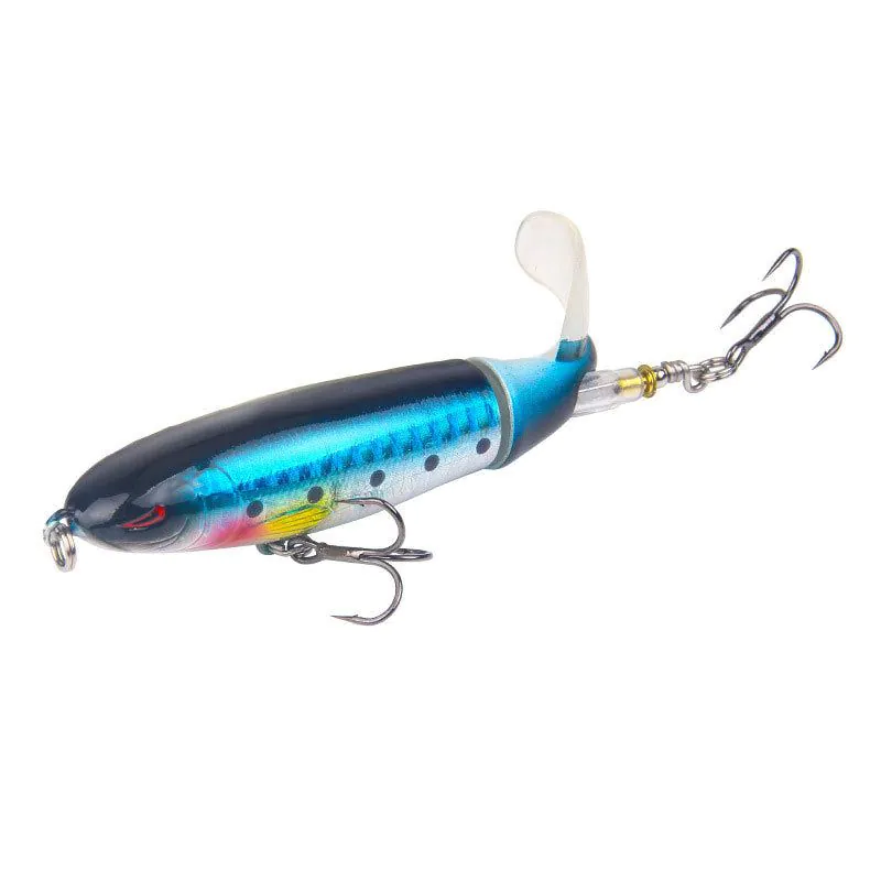 image-Artificial Fishing Bait Propeller - Plastic Hard Lure Simulation Gear