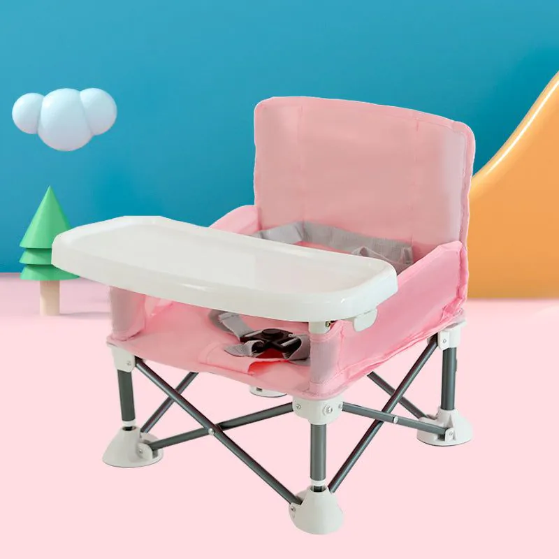 image-Children's Foldable Portable Dining Chair