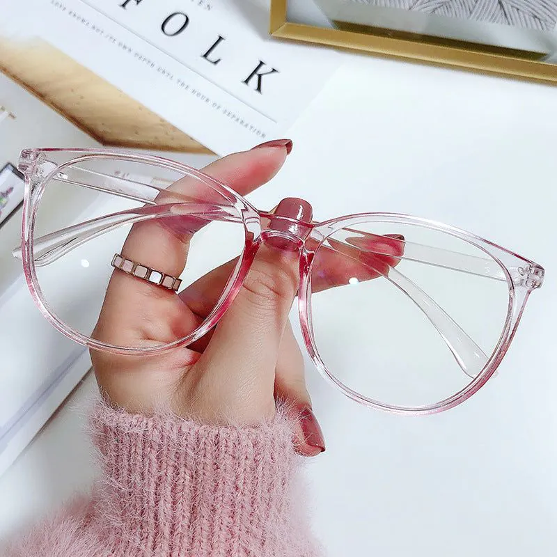 image-Anti-Blue Light Glasses - Large Frame Champagne