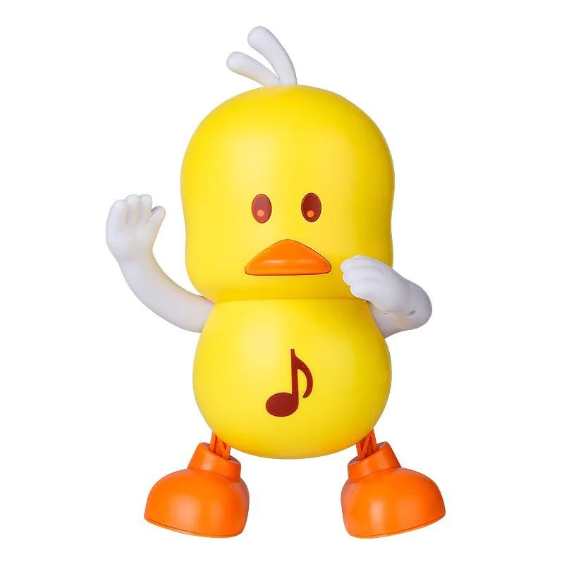 image-Texi Talking Dancing Robot Duck Toy for Kids - Blue
