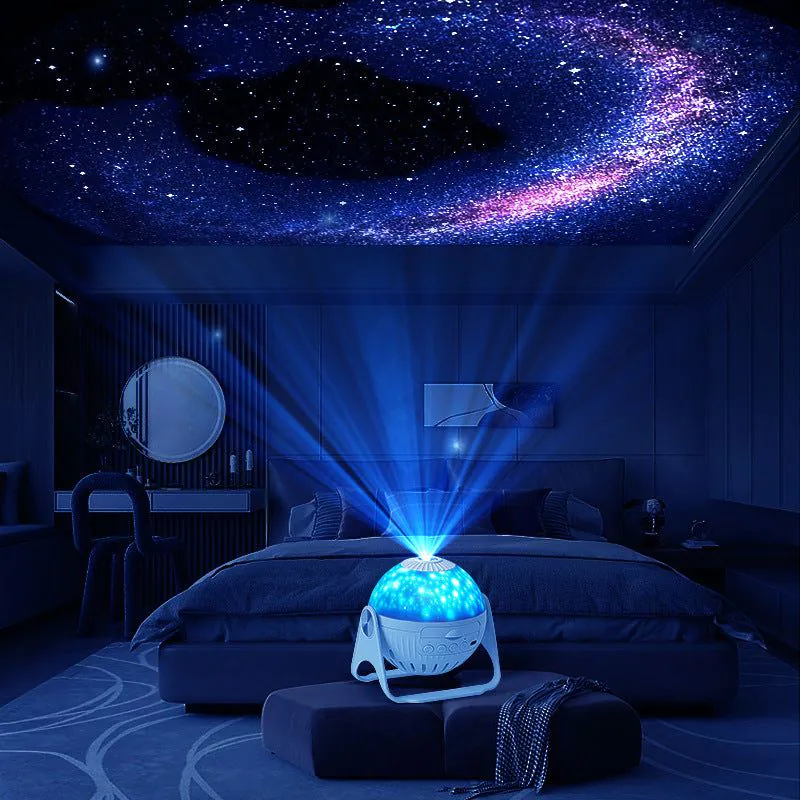 image-Creative Galaxy Projector Lamp - Romantic Starry Sky
