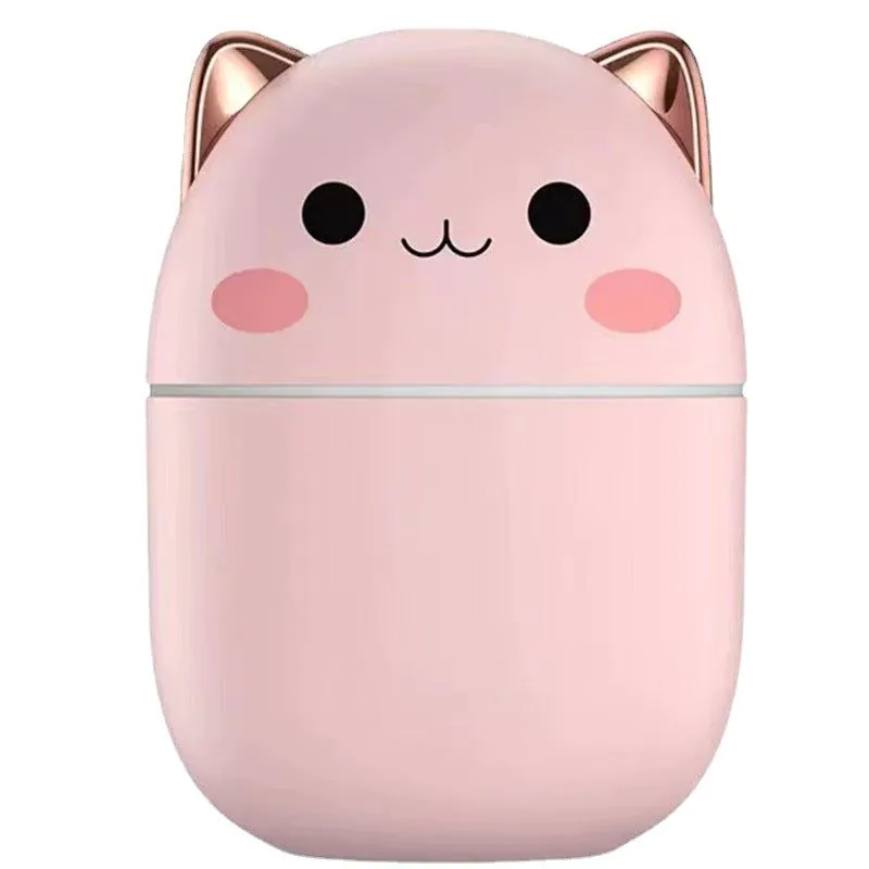 image-Mini USB Humidifier - Quiet Colorful Lights 