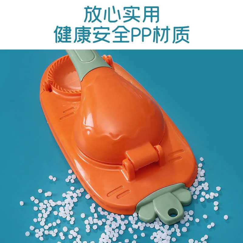 image-Tim Yi Dumpling Maker Two-in-One Skin Pressure Mold - Turquoise