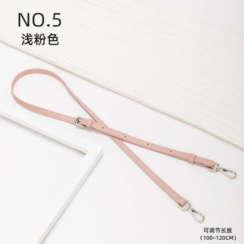 image-Longchamp Mini Bag Strap - Cognac Brown Leather