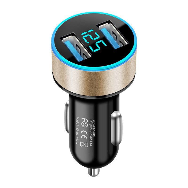 image-3.1A Car Charger USB - Black Fast Charging