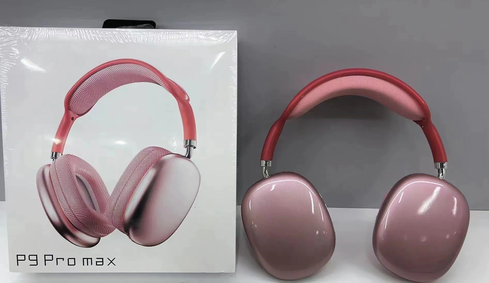image-P9 Bluetooth Headphones - Green Over-Ear Wireless