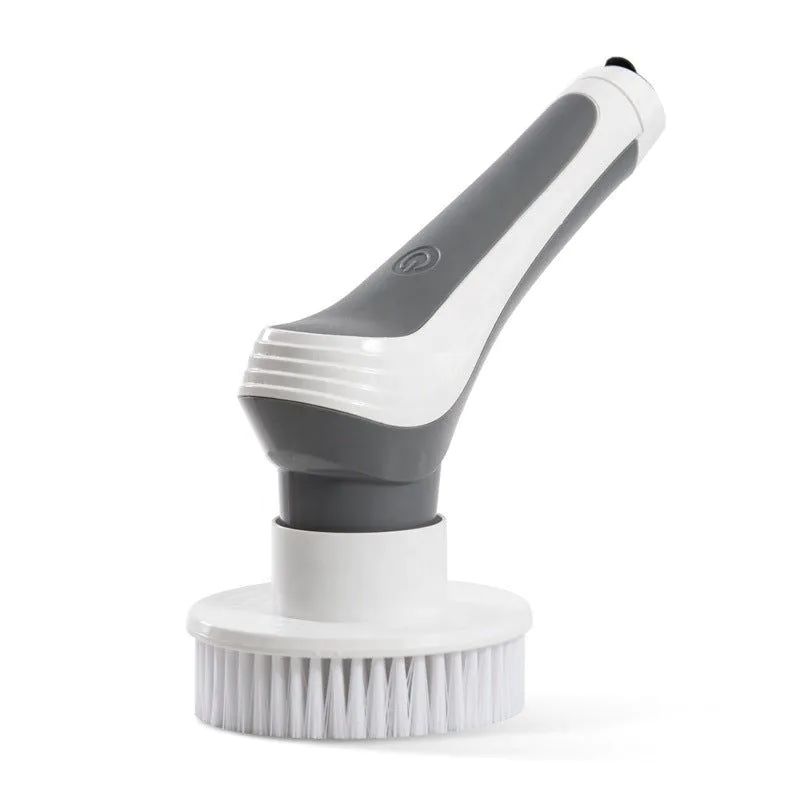 image-Rechargeable Electric Cleaning Brush - Long Handle