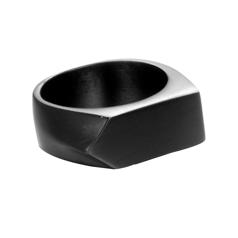 image-Titanium Steel Arrow Ring - Three Color Unisex