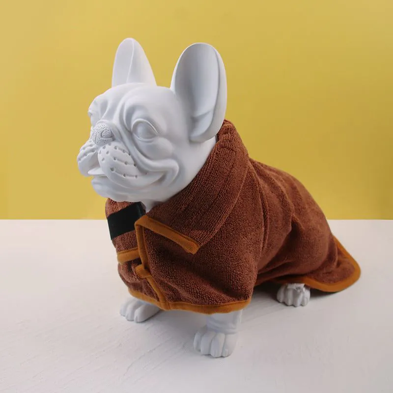 image-Dog Quick-Dry Bath Towel - Large Coffee