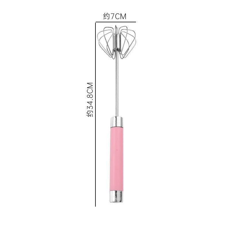 image-Stainless Steel Semi-Automatic Egg Beater
