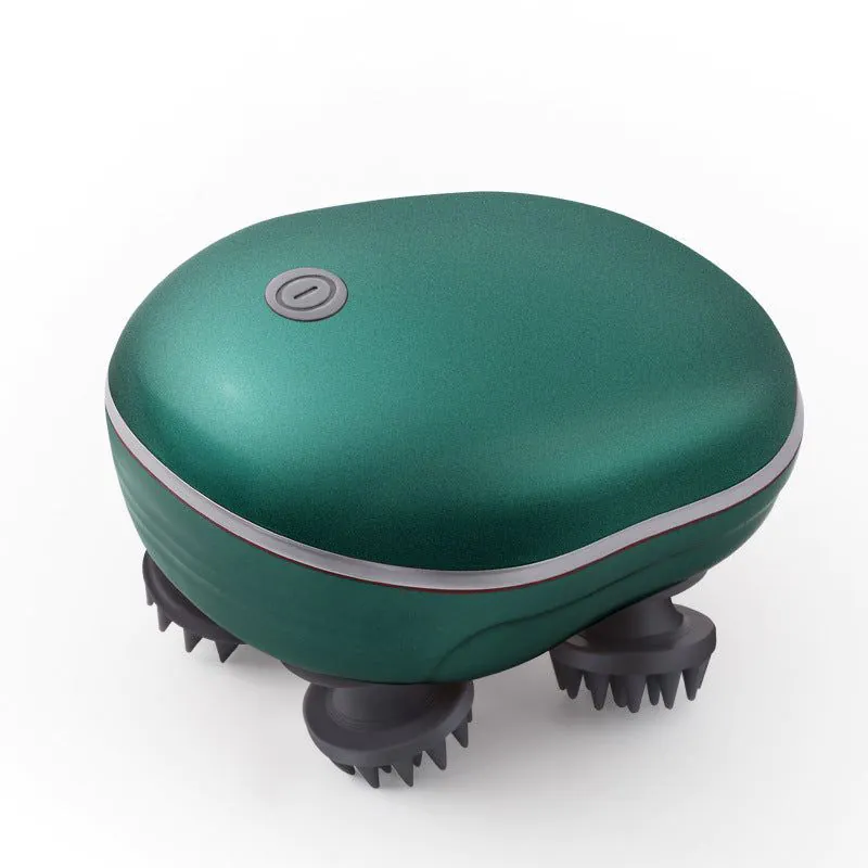 image-Four-Claw Head Massager USB-C Rechargeable