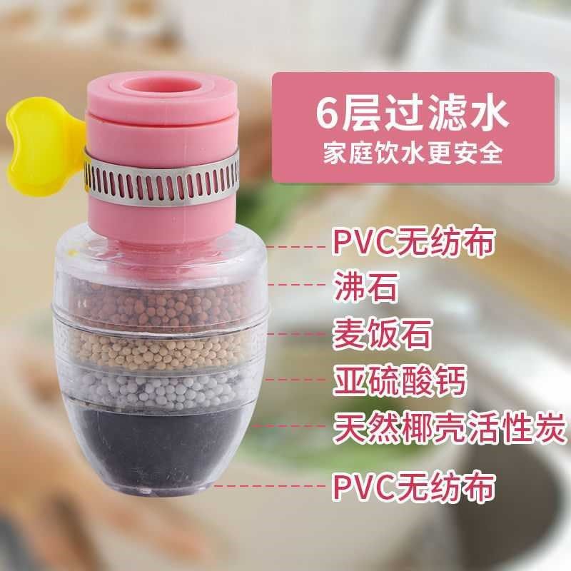 image-Faucet Splash-Proof Filter Nozzle - Water Saving 