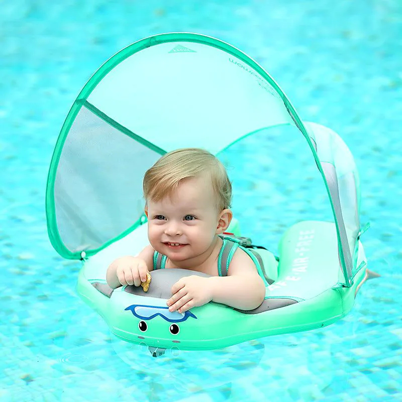 image-Manbao Swimming Ring Strawberry Neck Collar