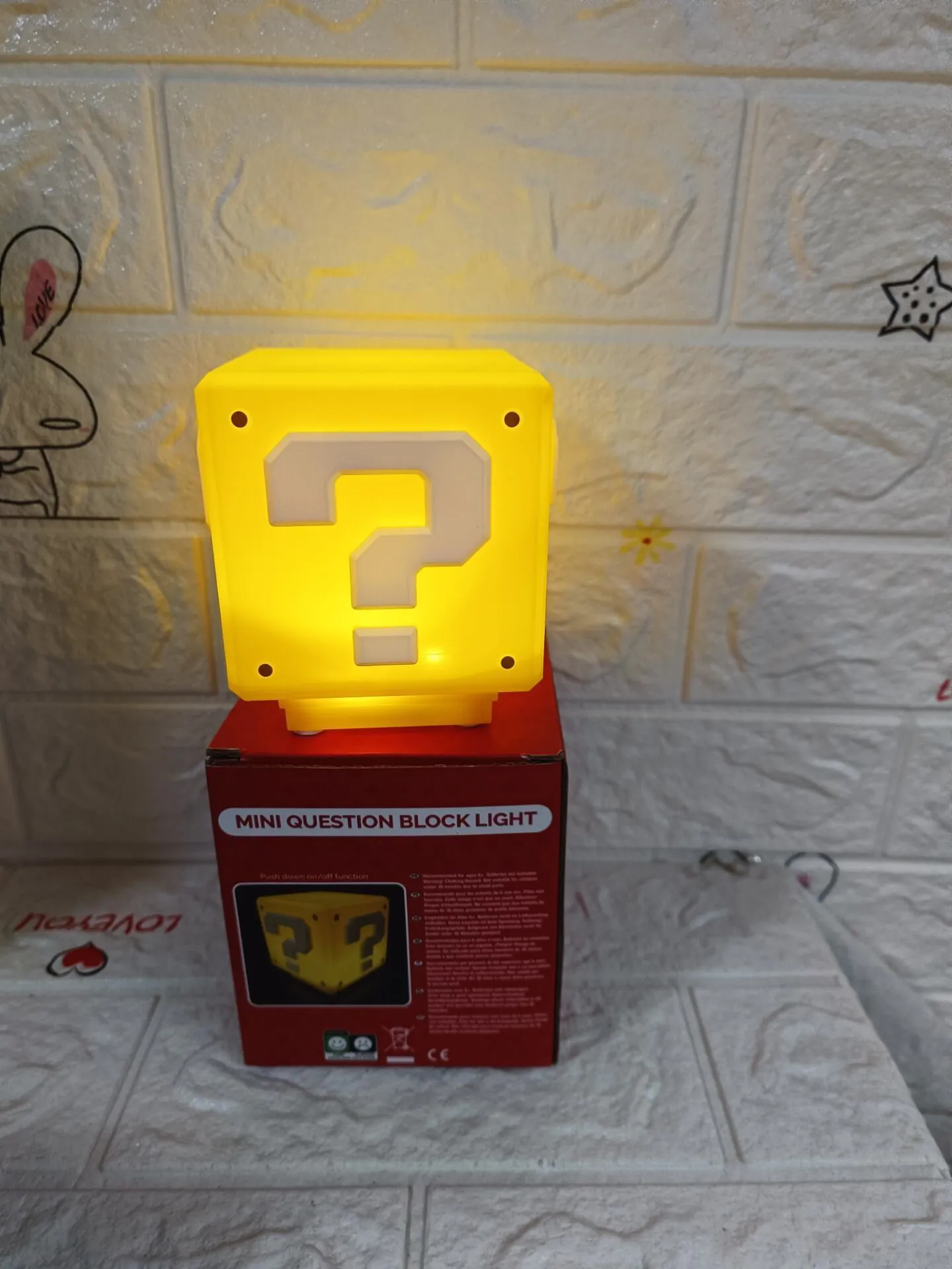 image-Sounding Light LED Question Mark USB Night Light 