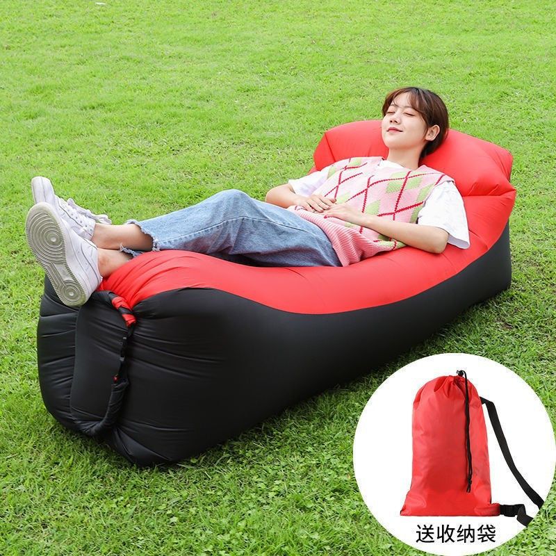 image-Outdoor Inflatable Sofa Air Bed Deck Chair