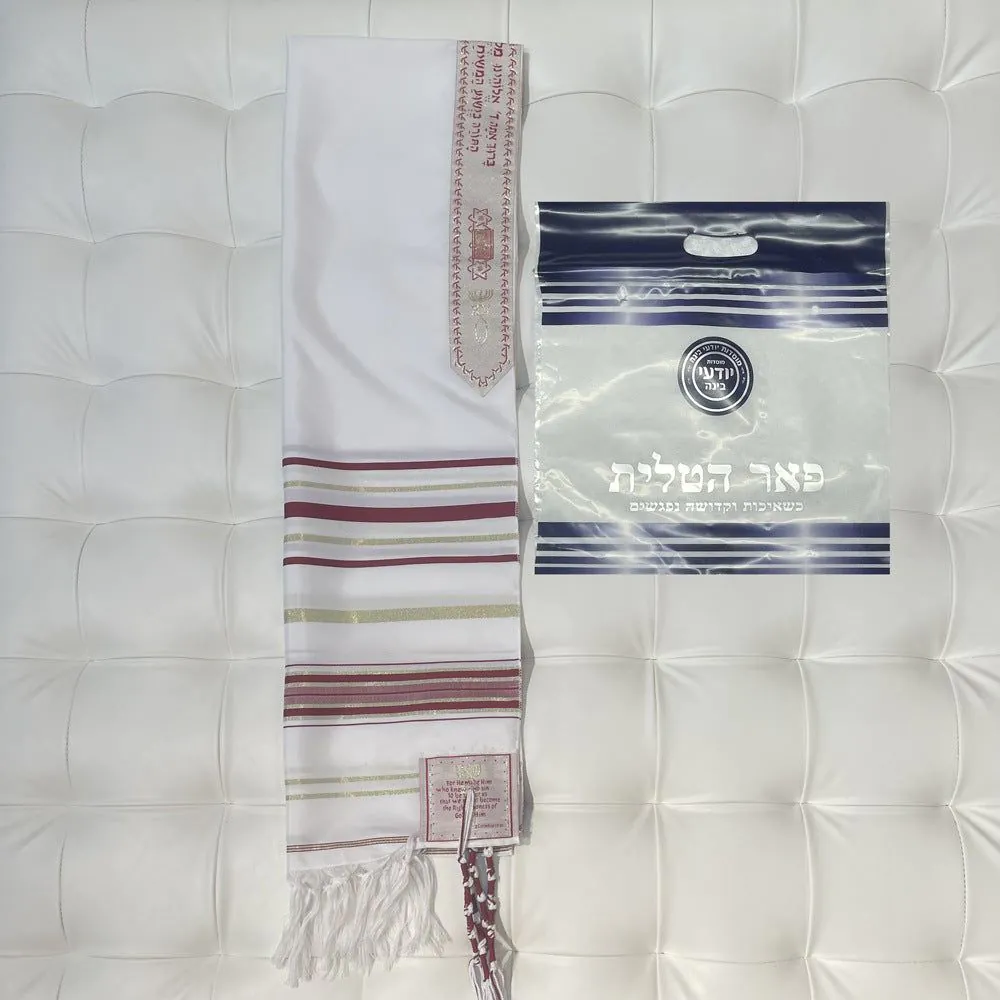 image-Arabian Scarf Shawl - Navy Blue Gold 50x180cm Polyester 