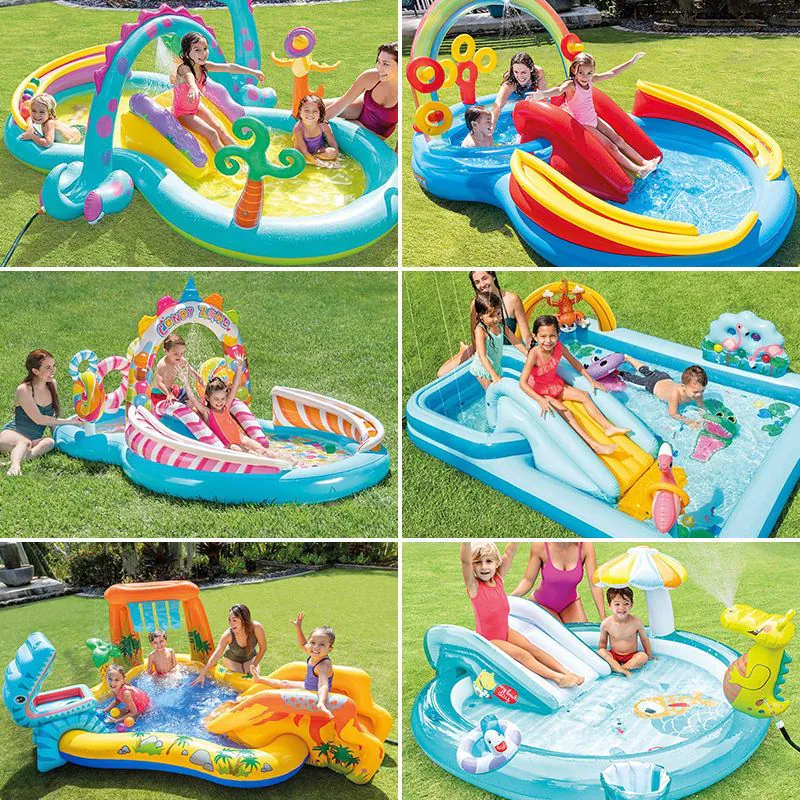 image-Intex Inflatable Pool Slide 168cm Children