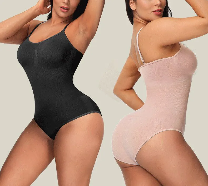 image-Seamless Body Shaper Bodysuit XXXL Abdomen