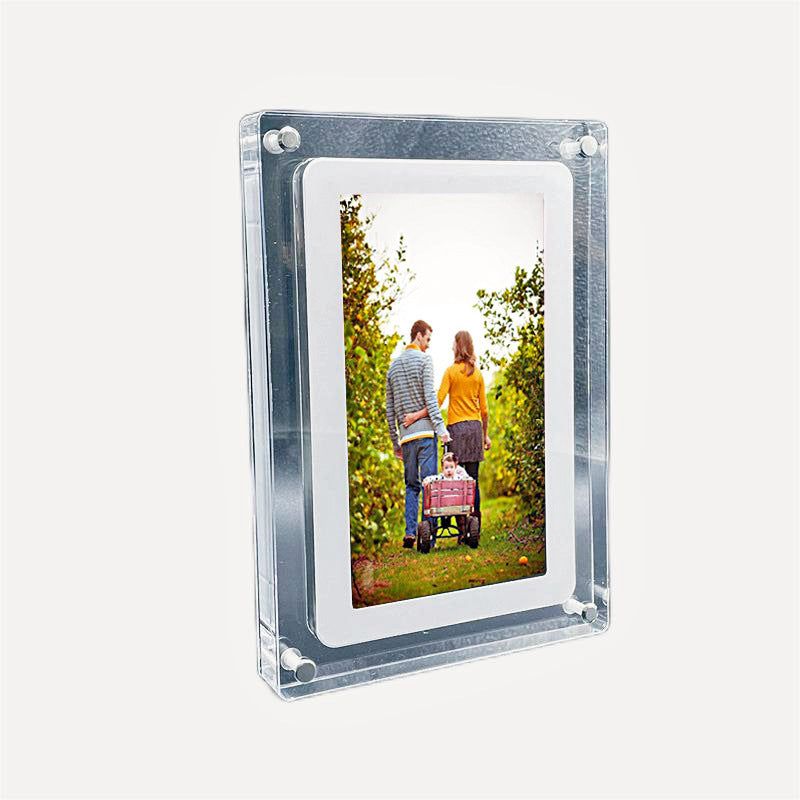 image-High-definition Digital Photo Frame - Acrylic Video Gift 