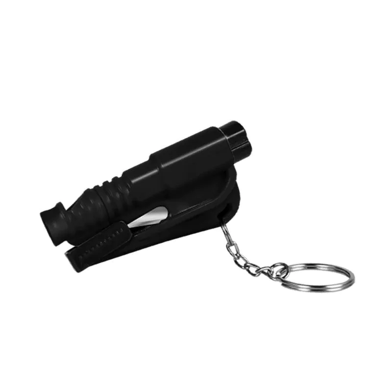 image-Car Key Chain Emergency Hammer - Window Breaker