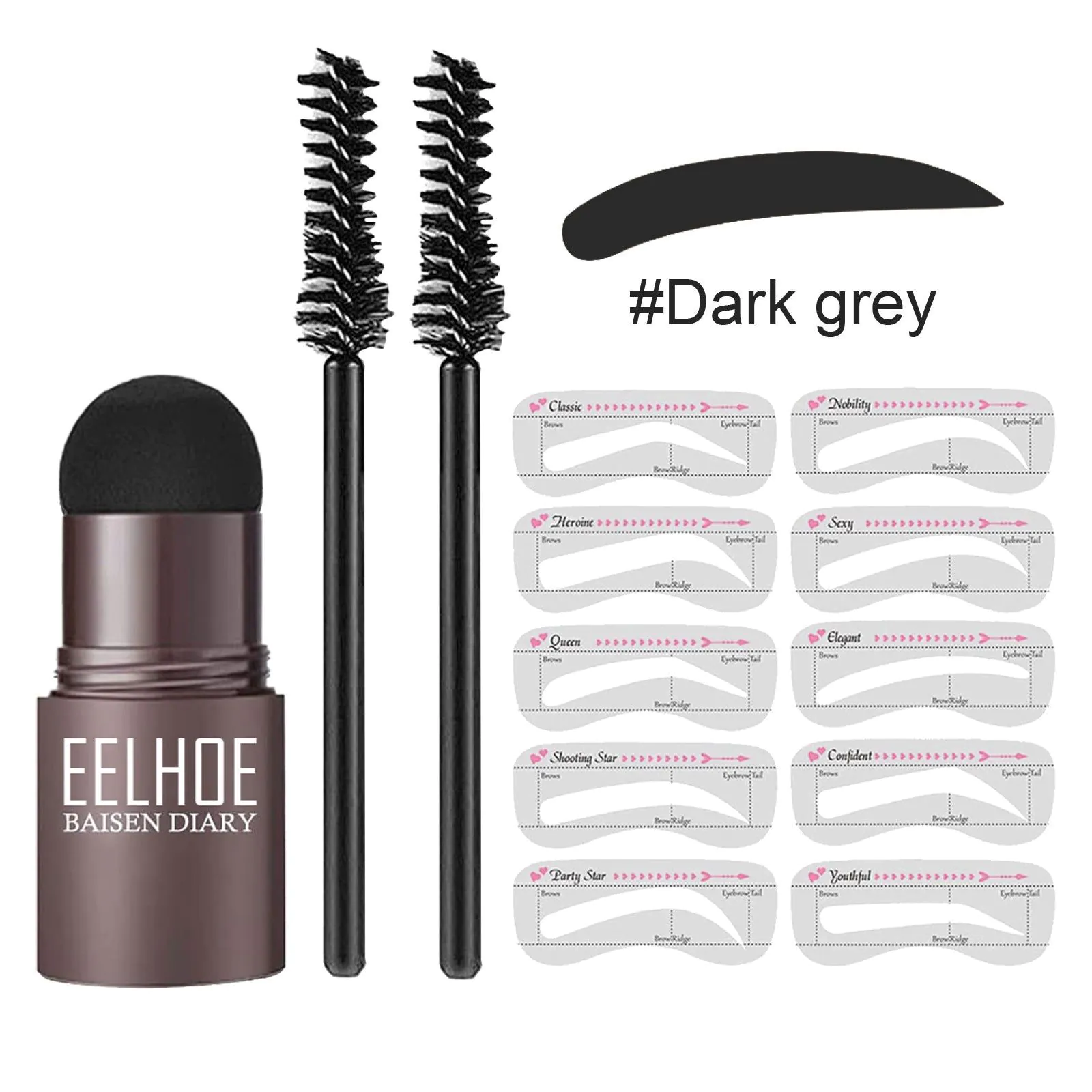 image-Eyebrow Powder - Black Waterproof
