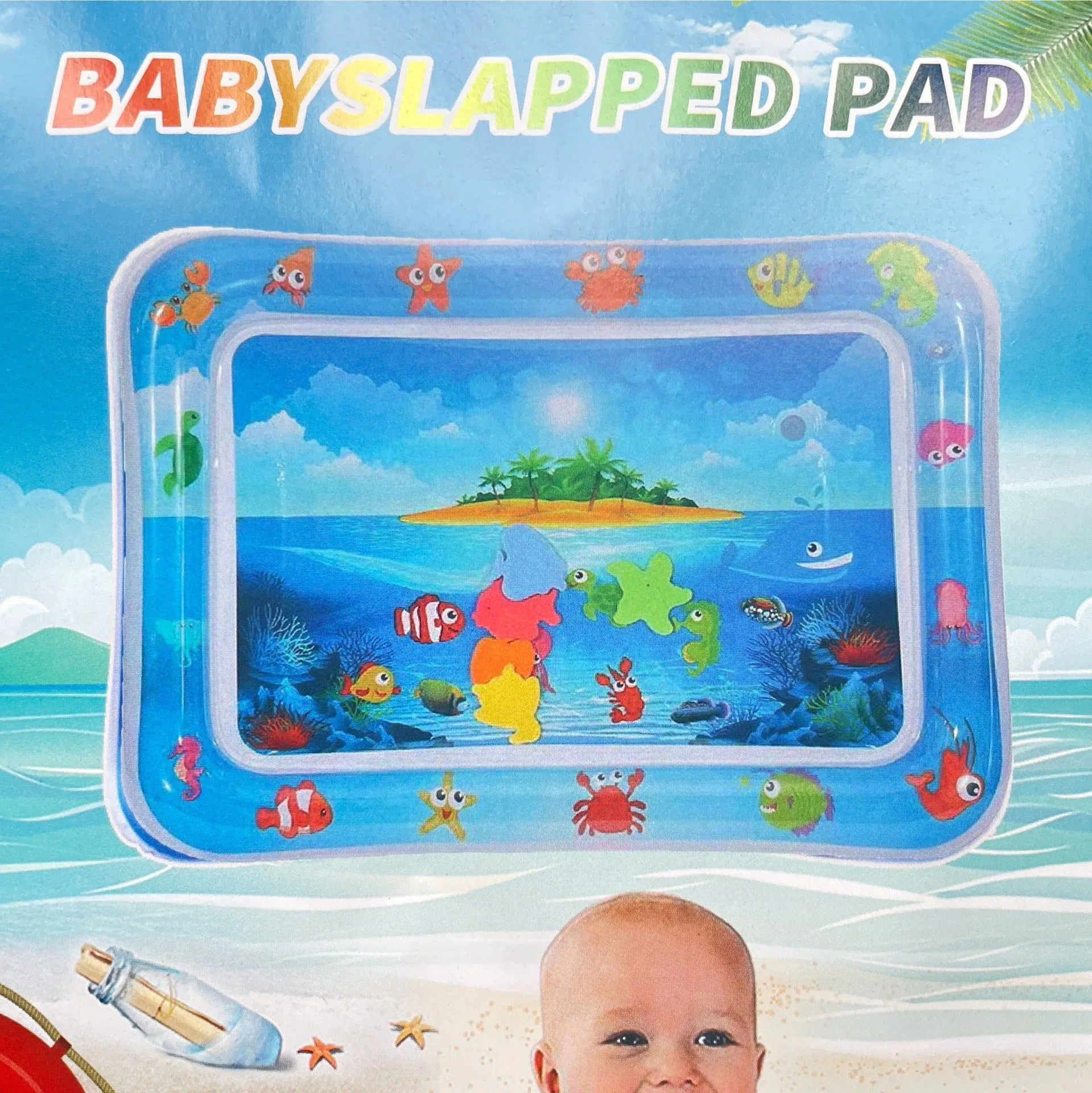 image-PVC Water Pad Baby Crawling Mat Inflatable