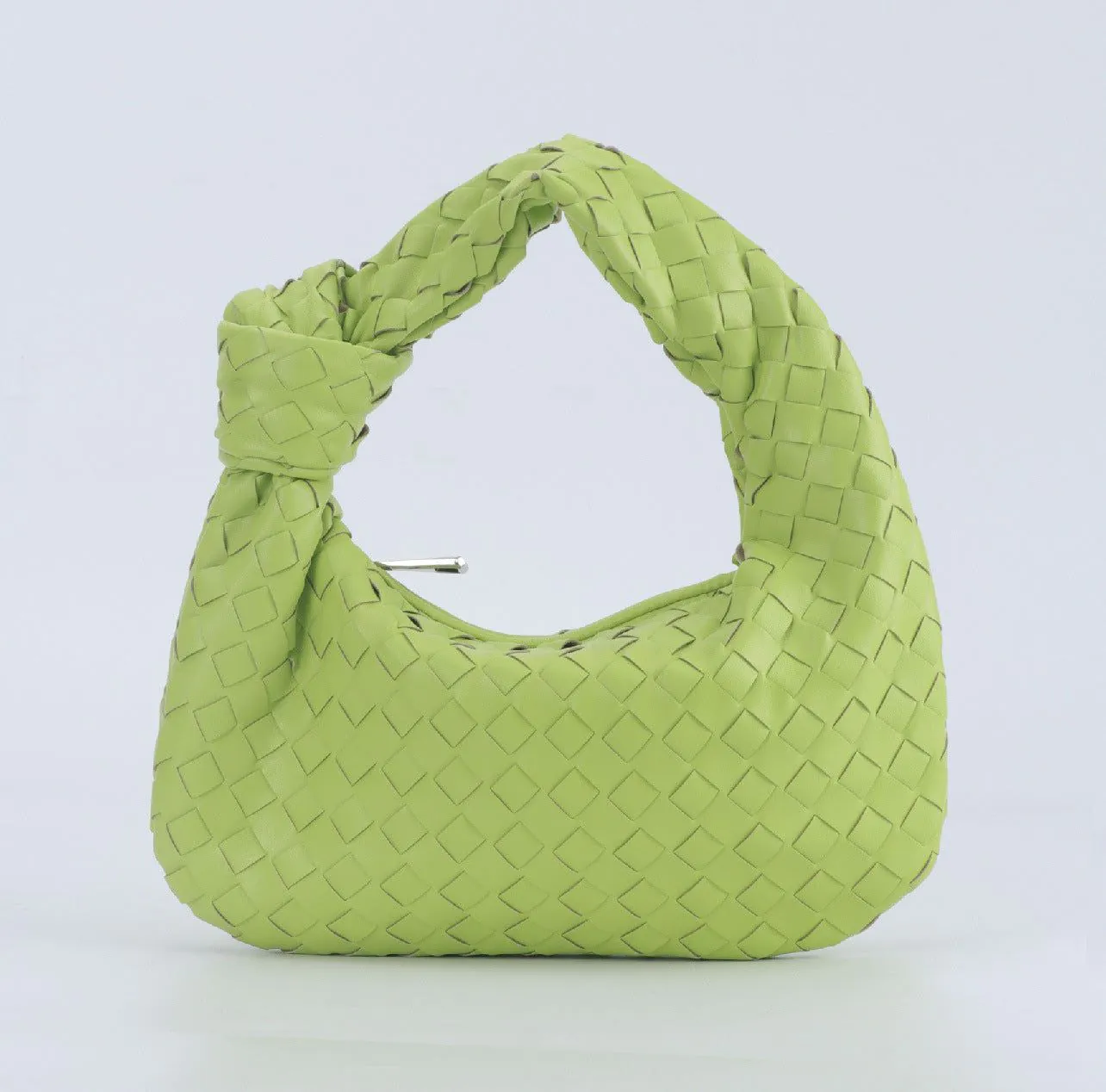 image-Cross-border Woven Handbag - Cloud Dumpling Style 