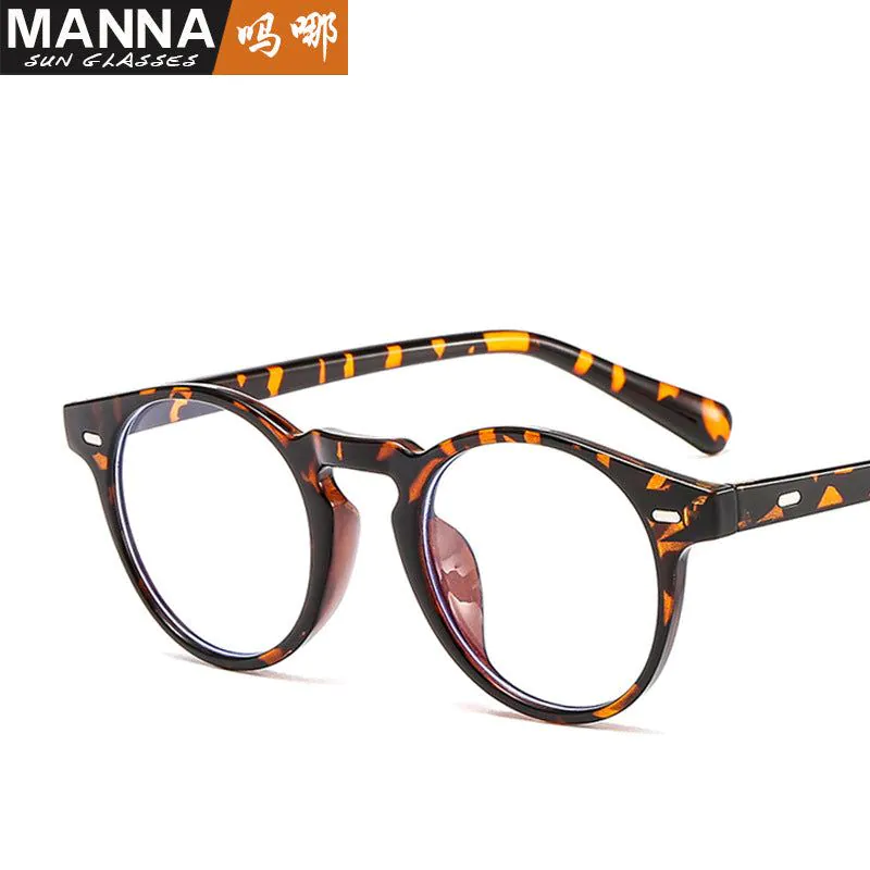 image-Manna Round Frame Sunglasses - Black