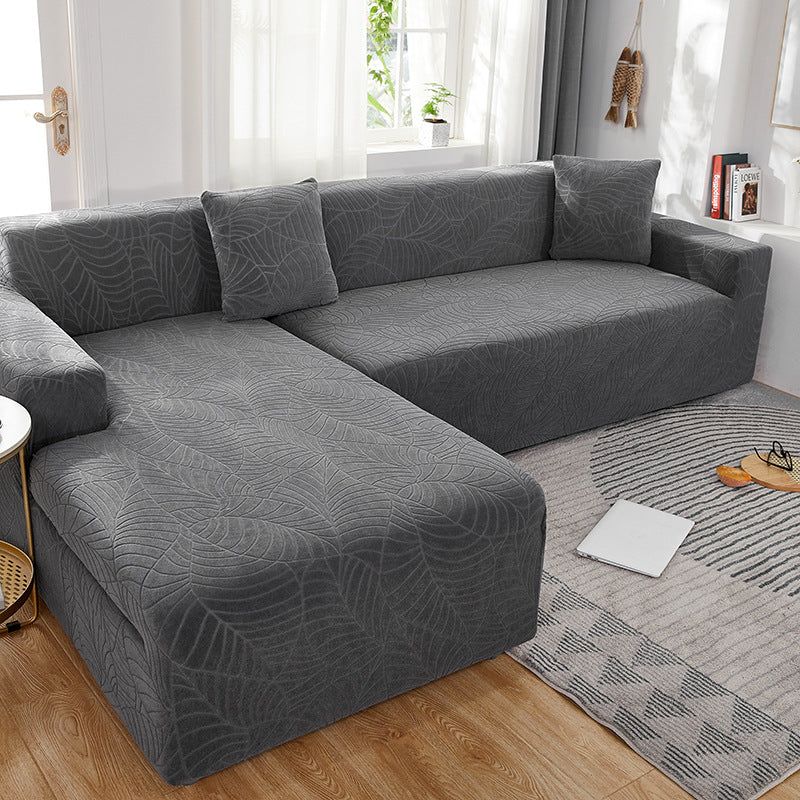 image-Sofa Cover 3D Jacquard Elastic Dustproof