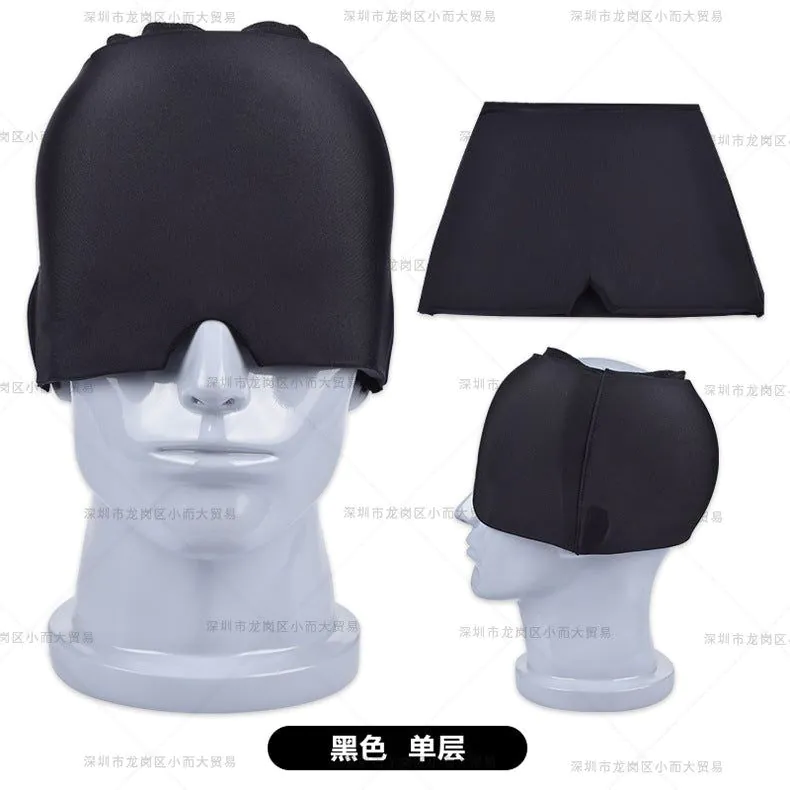 image-Ice Compress Headache Relief Cap - Gel Cold Therapy 