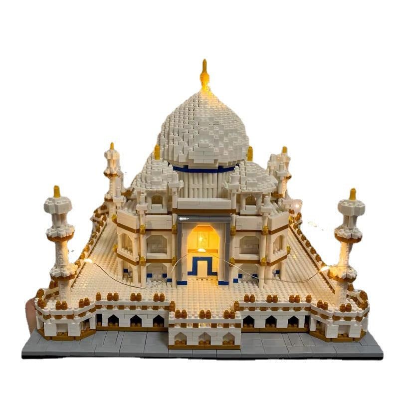 image-Micro Diamond Building Blocks Taj Mahal Model 800+ Pcs 