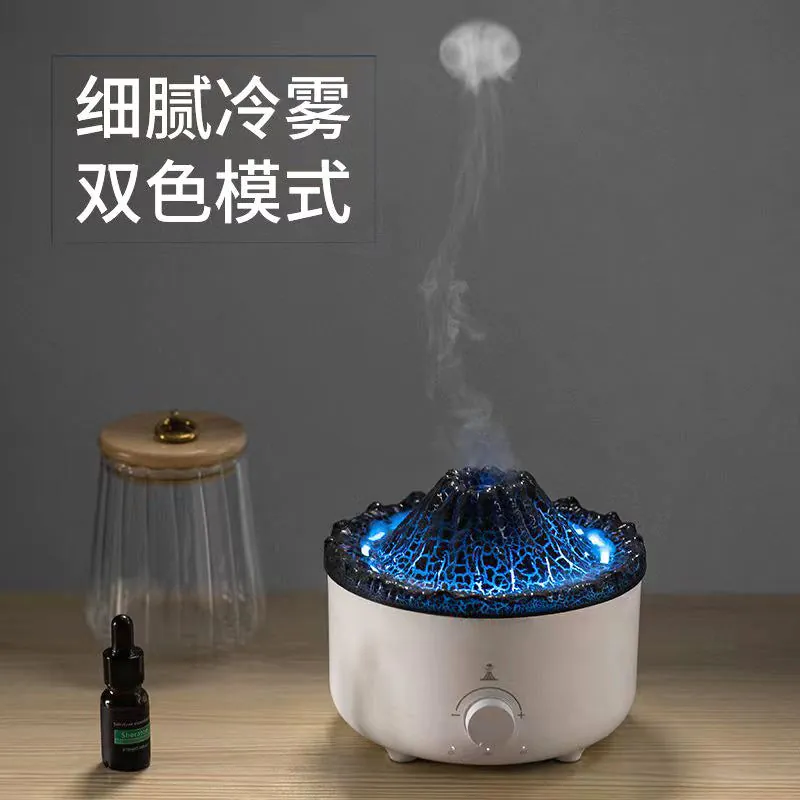 image-Aromatherapy Humidifier - Jellyfish Volcano USB