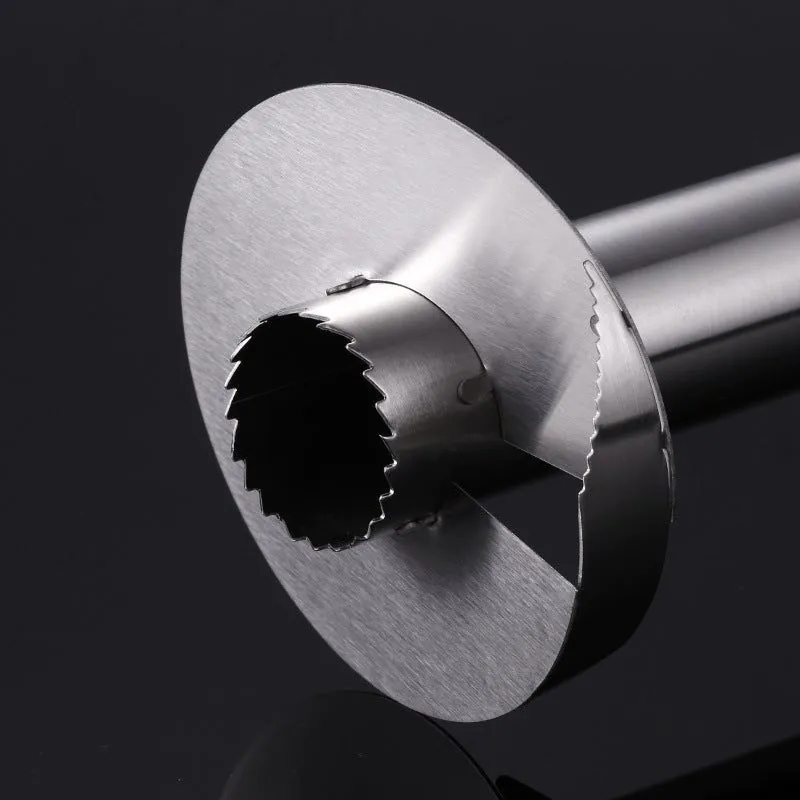 image-Stainless Steel Pineapple Knife - Black